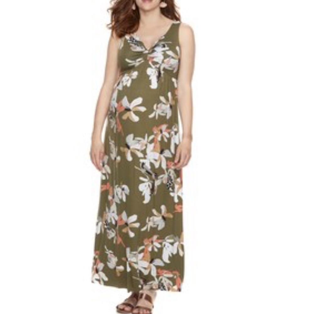 New Maternity Maxi Dress - Picture 4 of 4